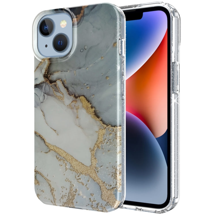 Marble Pattern IMD Phone Case, For iPhone 14