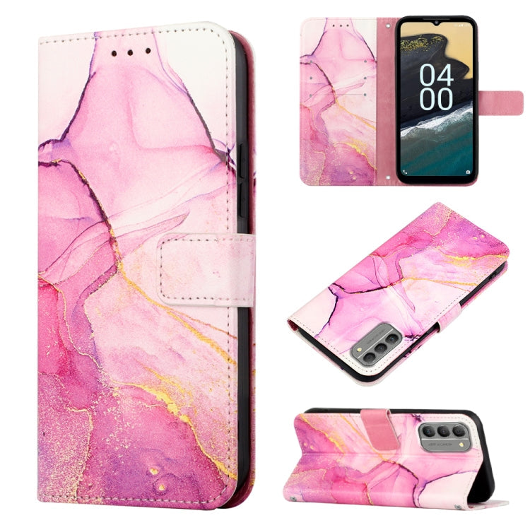 PT003 Marble Pattern Flip Leather Phone Case, For Nokia G400, For TCL 30 5G/30+ 5G, For TCL 30T T603DL, For TCL 30 V 5G T781S/30 XE 5G