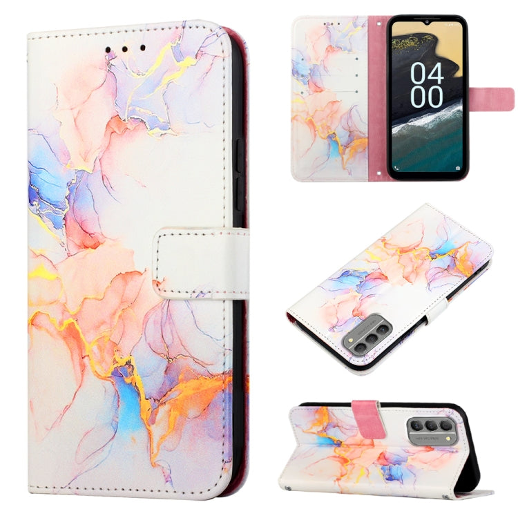 PT003 Marble Pattern Flip Leather Phone Case, For Nokia G400, For TCL 30 5G/30+ 5G, For TCL 30T T603DL, For TCL 30 V 5G T781S/30 XE 5G