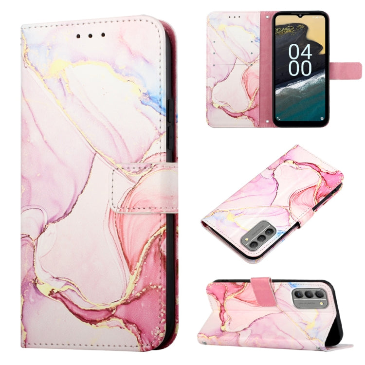 PT003 Marble Pattern Flip Leather Phone Case, For Nokia G400, For TCL 30 5G/30+ 5G, For TCL 30T T603DL, For TCL 30 V 5G T781S/30 XE 5G