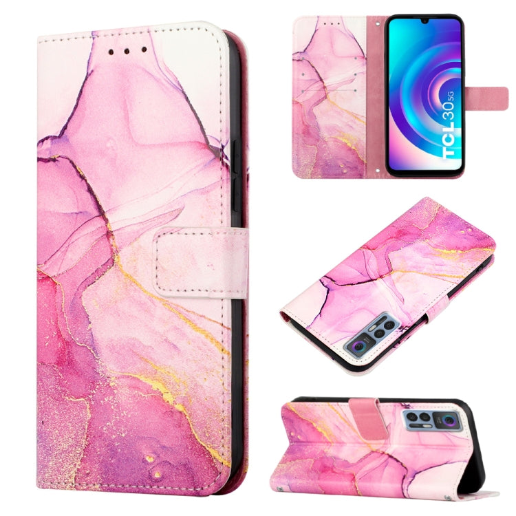 PT003 Marble Pattern Flip Leather Phone Case, For Nokia G400, For TCL 30 5G/30+ 5G, For TCL 30T T603DL, For TCL 30 V 5G T781S/30 XE 5G