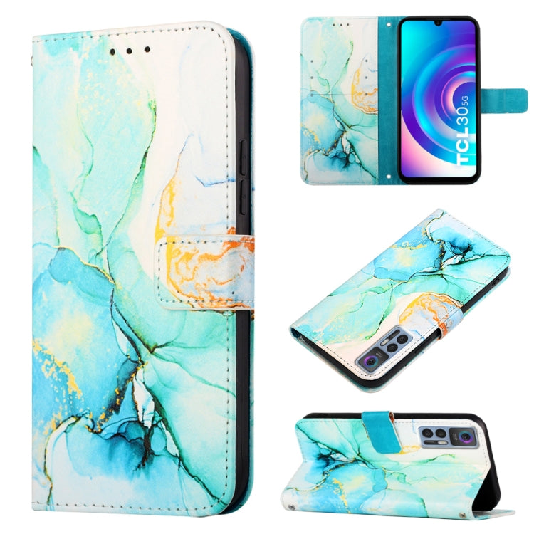 PT003 Marble Pattern Flip Leather Phone Case, For Nokia G400, For TCL 30 5G/30+ 5G, For TCL 30T T603DL, For TCL 30 V 5G T781S/30 XE 5G