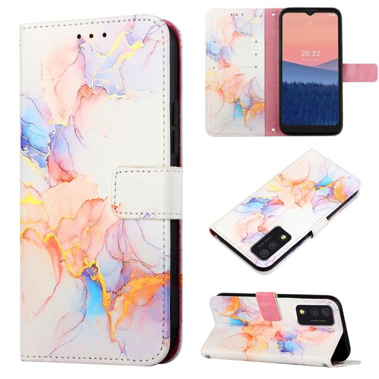PT003 Marble Pattern Flip Leather Phone Case, For Nokia G400, For TCL 30 5G/30+ 5G, For TCL 30T T603DL, For TCL 30 V 5G T781S/30 XE 5G