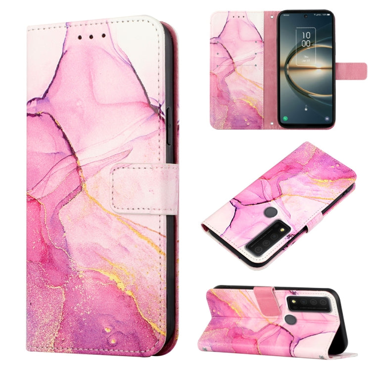 PT003 Marble Pattern Flip Leather Phone Case, For Nokia G400, For TCL 30 5G/30+ 5G, For TCL 30T T603DL, For TCL 30 V 5G T781S/30 XE 5G