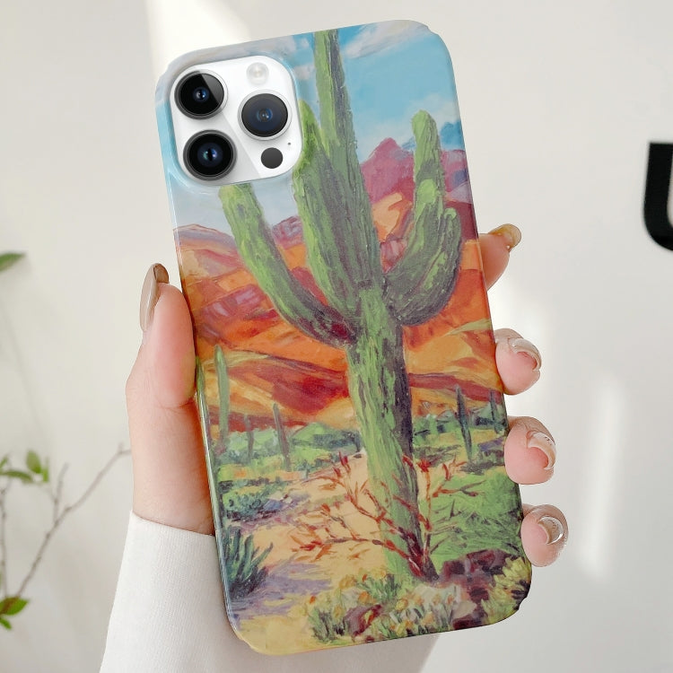 Varnishing Water Stick PC Phone Case, For iPhone 14 Pro Max, For iPhone 13, For iPhone 13 Pro