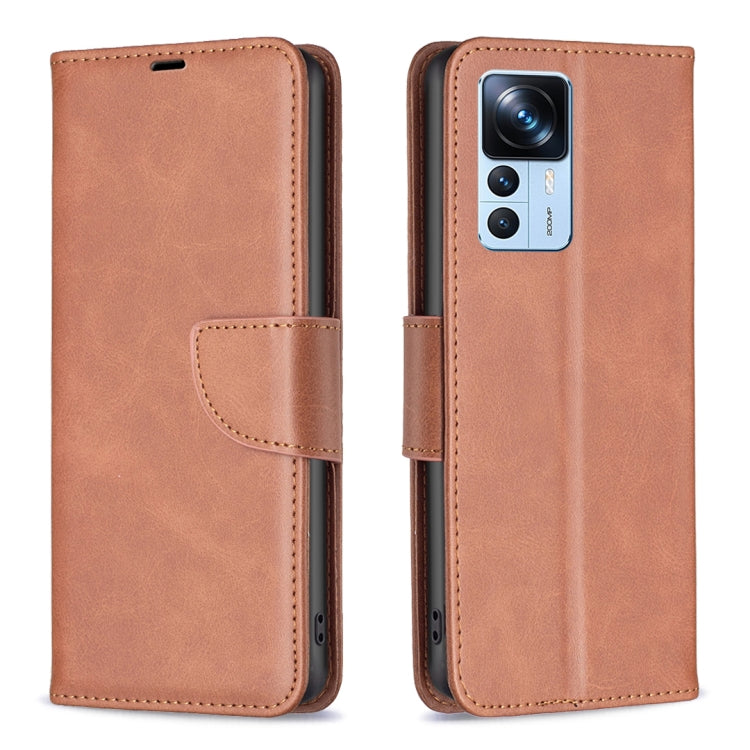 Lambskin Texture Leather Phone Case, For Xiaomi 12T / 12T Pro / Redmi K50 Ultra