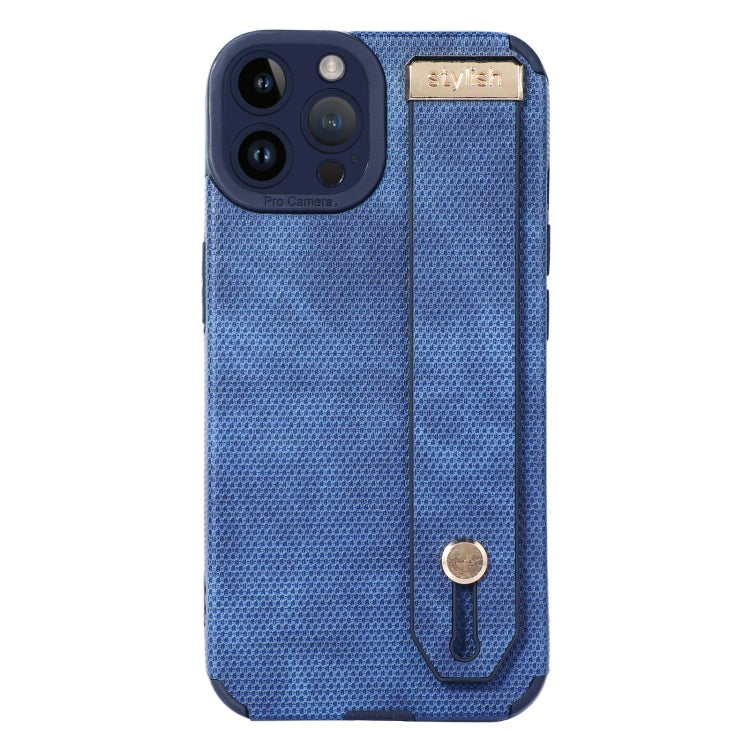 Wrist Strap TPU Leather Phone Case, For iPhone 14, For iPhone 14 Plus, For iPhone 14 Pro, For iPhone 14 Pro Max, For iPhone 13
