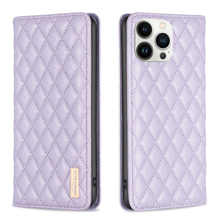 Diamond Lattice Magnetic Leather Flip Phone Case, For iPhone 13 Pro Max, For iPhone 13 Pro, For iPhone 13, For iPhone 12 Pro Max