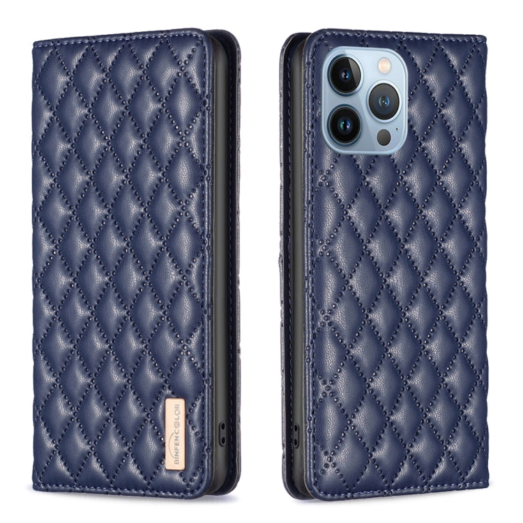 Diamond Lattice Magnetic Leather Flip Phone Case, For iPhone 13 Pro Max, For iPhone 13 Pro, For iPhone 13, For iPhone 12 Pro Max