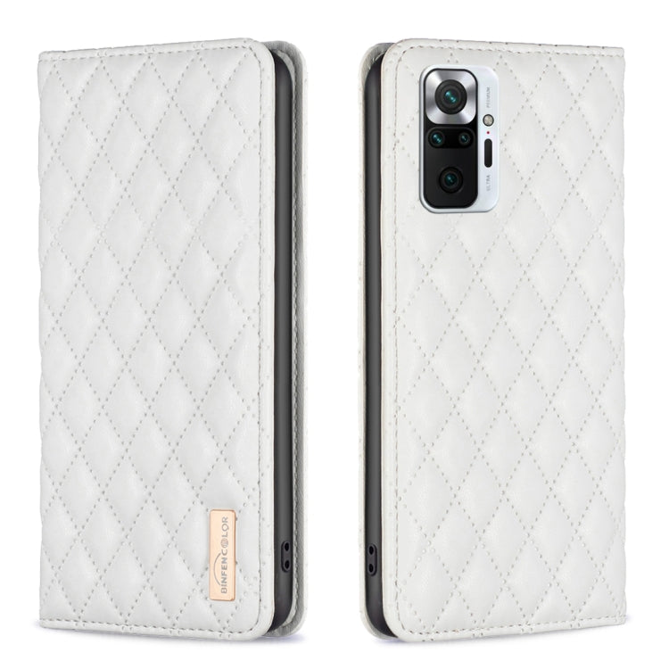 Diamond Lattice Magnetic Leather Flip Phone Case, For Xiaomi Redmi Note 10 Pro / 10 Pro Max, For Xiaomi Mi 11 Lite, For Xiaomi Mi 11i / Poco F3 / Redmi K40, For Xiaomi 11T / 11T Pro