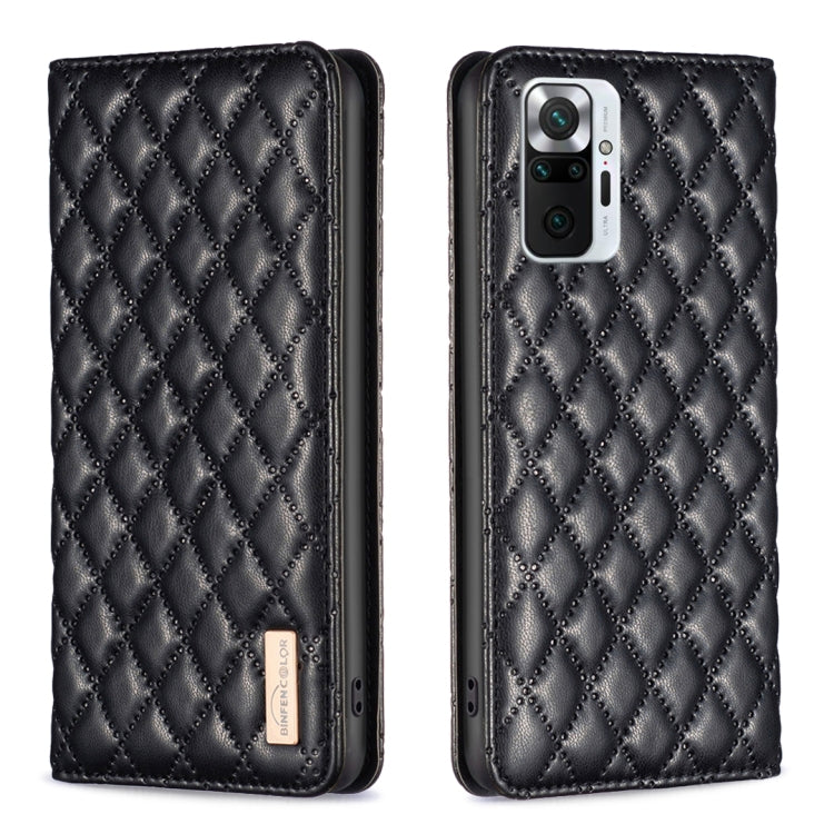 Diamond Lattice Magnetic Leather Flip Phone Case, For Xiaomi Redmi Note 10 Pro / 10 Pro Max, For Xiaomi Mi 11 Lite, For Xiaomi Mi 11i / Poco F3 / Redmi K40, For Xiaomi 11T / 11T Pro