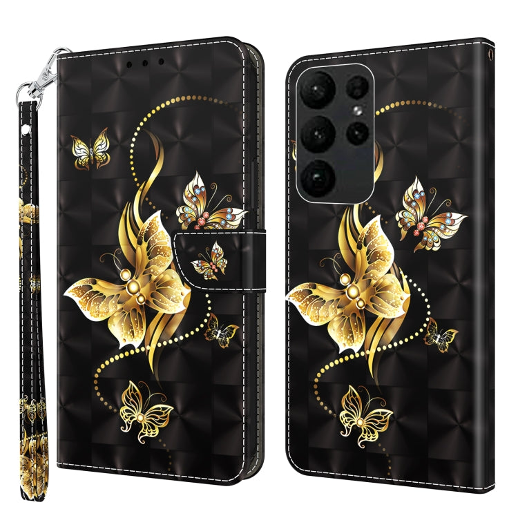 3D Painted Leather Phone Case, For Samsung Galaxy S23 Ultra, For Samsung Galaxy A14 5G