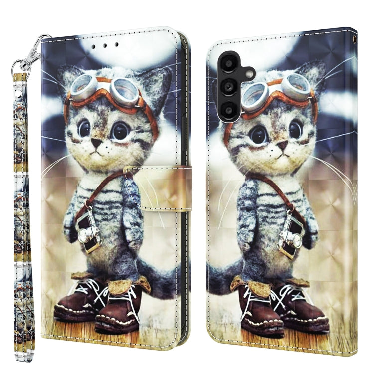 3D Painted Leather Phone Case, For Samsung Galaxy S23 Ultra, For Samsung Galaxy A14 5G