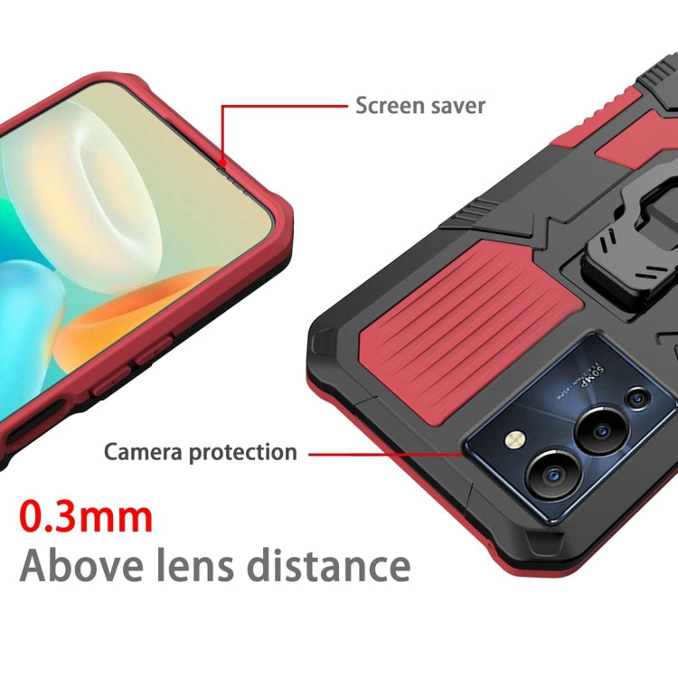 Armor Warrior Shockproof PC + TPU Phone Case, For Infinix Note 12 G96