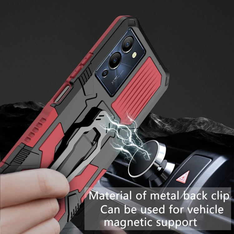 Armor Warrior Shockproof PC + TPU Phone Case, For Infinix Note 12 G96
