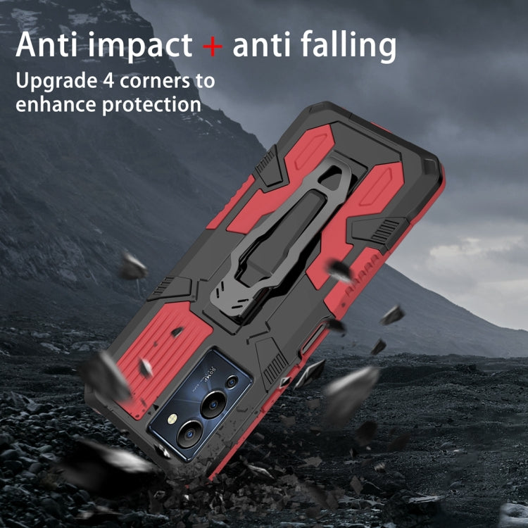 Armor Warrior Shockproof PC + TPU Phone Case, For Infinix Note 12 G96