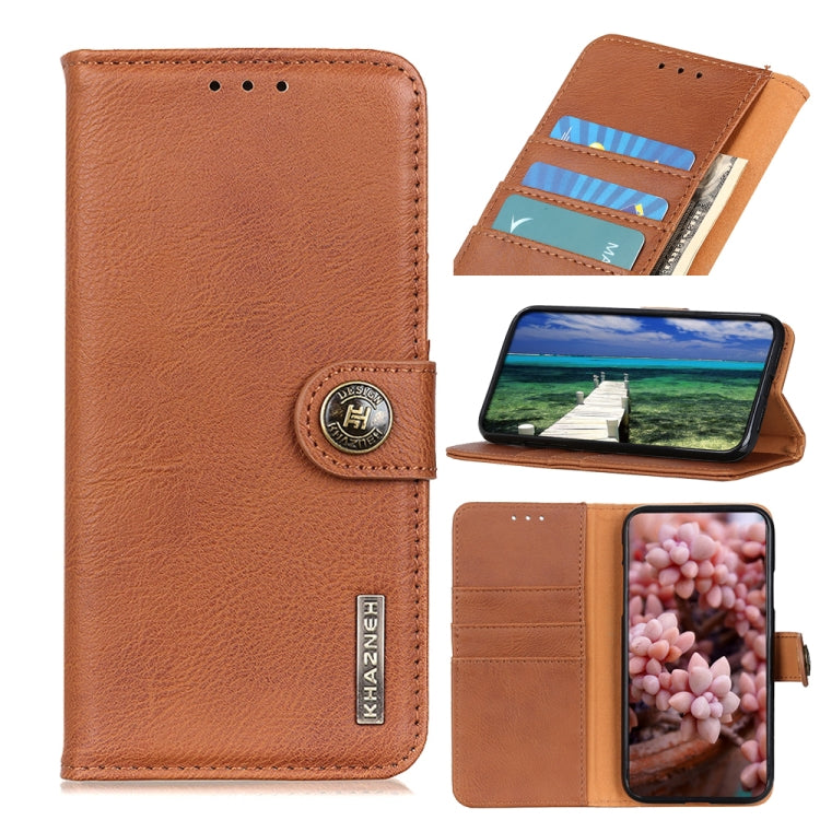 KHAZNEH Cowhide Texture Horizontal Flip Leather Phone Case, For Samsung Galaxy A14 5G, For Samsung Galaxy S23 5G, For Samsung Galaxy S23+ 5G, For Xiaomi 12T/12T Pro/Redmi K50 Ultra