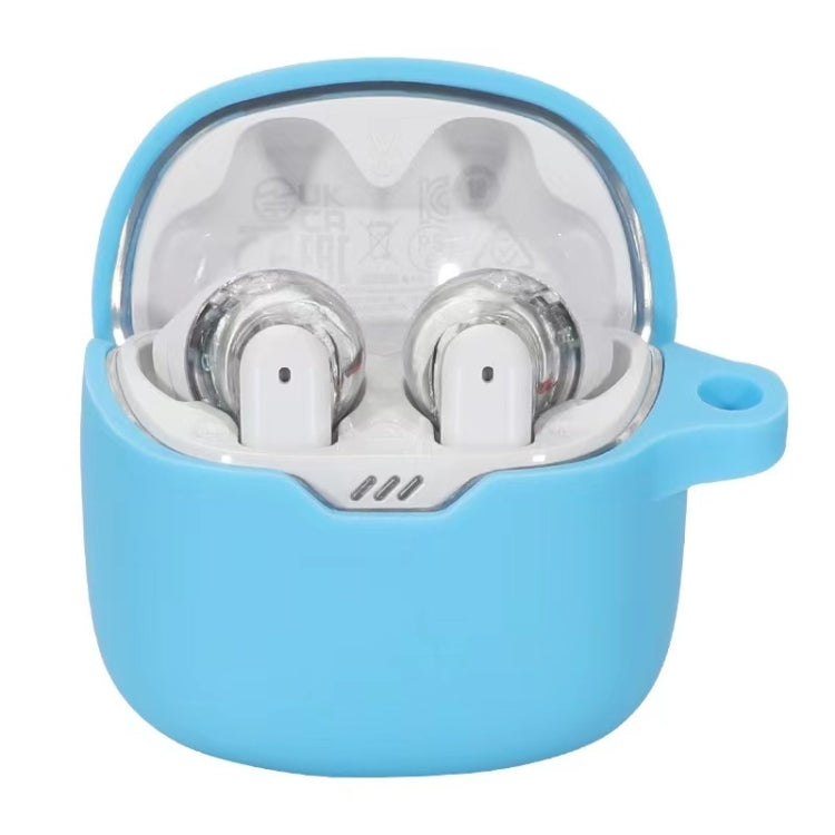 For JBL Tune Flex Earphone Silicone Protective Case