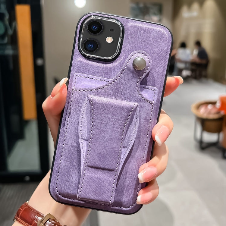Side Leather Rotation Card Holder Phone Case, For iPhone 11