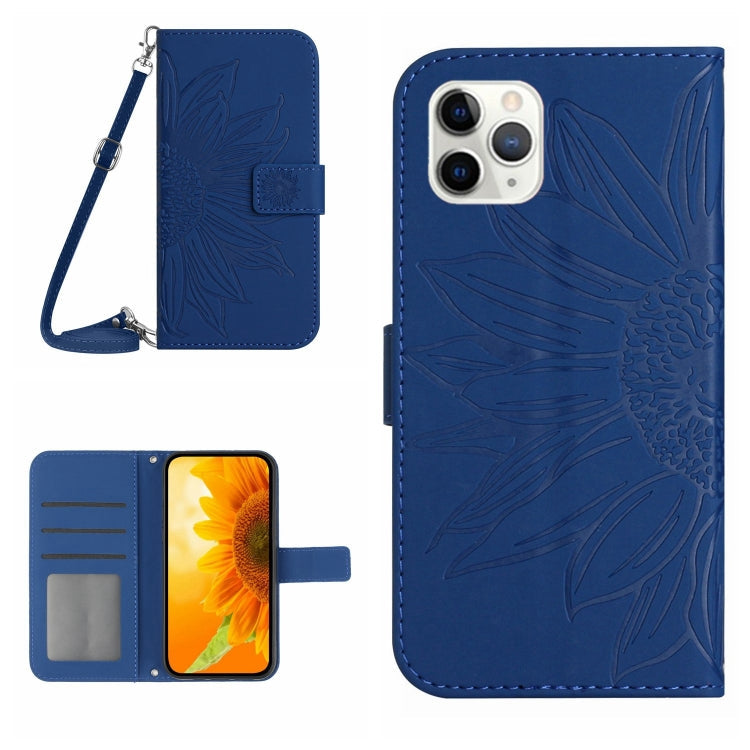Skin Feel Sun Flower Pattern Flip Leather Phone Case, For iPhone 11, For iPhone 11 Pro