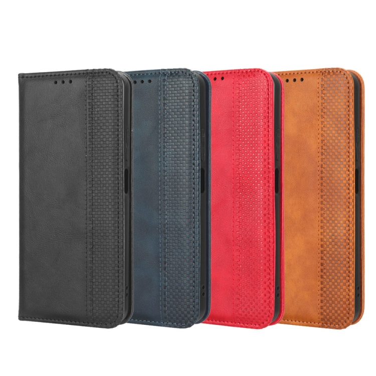 Magnetic Buckle Retro Texture Leather Phone Case, For Infinix Hot 11 2022 X675, For Infinix Hot 12 Pro X668C, For Infinix Note 12 5G / Note 12 Pro 5G, For Google Pixel 7 Pro 5G, For Google Pixel 7 5G, For Xiaomi Redmi A1