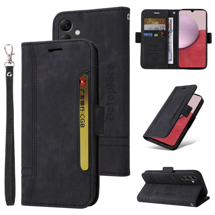 BETOPNICE Dual-side Buckle Leather Phone Case, For Samsung Galaxy A14 5G, For Honor X8 5G / X6, For Samsung Galaxy S23 5G, For OPPO A17