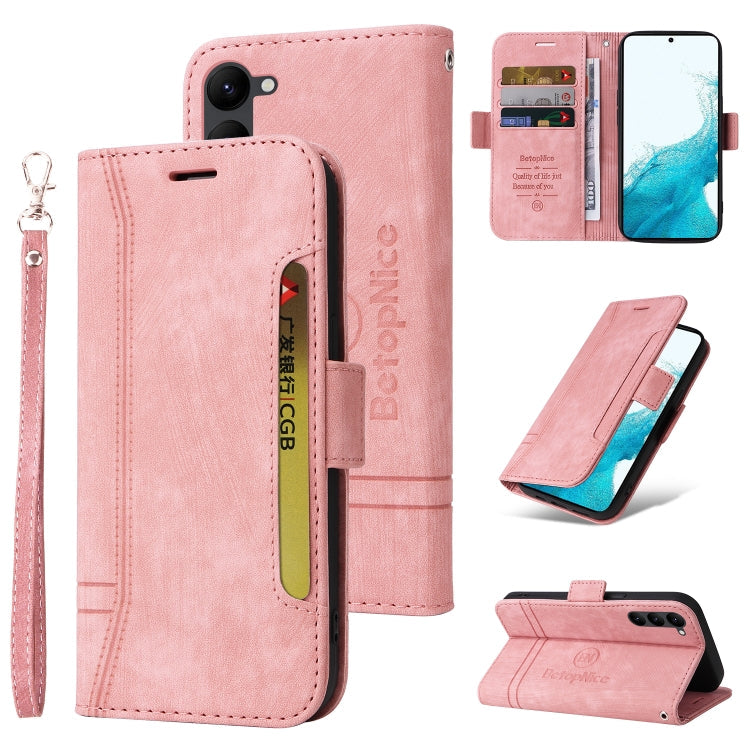 BETOPNICE Dual-side Buckle Leather Phone Case, For Samsung Galaxy S23+ 5G, For Samsung Galaxy S23 Ultra 5G