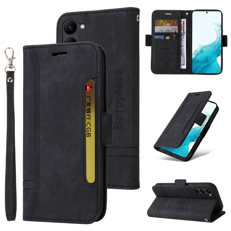 BETOPNICE Dual-side Buckle Leather Phone Case, For Samsung Galaxy S23+ 5G, For Samsung Galaxy S23 Ultra 5G