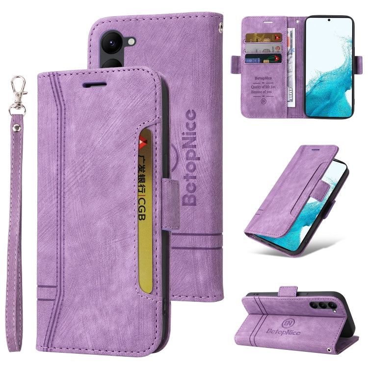 BETOPNICE Dual-side Buckle Leather Phone Case, For Samsung Galaxy S23+ 5G, For Samsung Galaxy S23 Ultra 5G