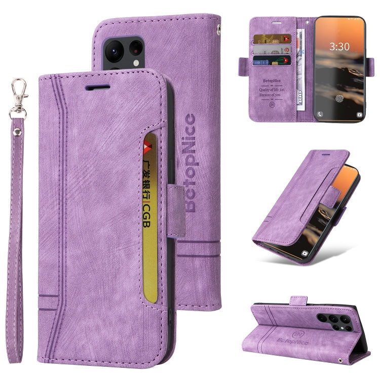 BETOPNICE Dual-side Buckle Leather Phone Case, For Samsung Galaxy S23+ 5G, For Samsung Galaxy S23 Ultra 5G