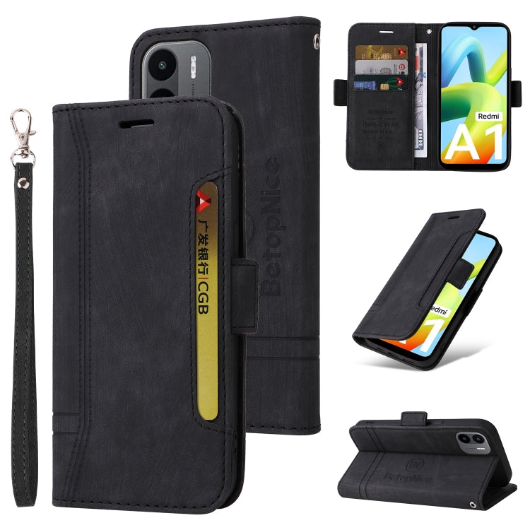 BETOPNICE Dual-side Buckle Leather Phone Case, For Xiaomi 12T / 12T Pro / K50 Ultra, For Xiaomi Redmi A1 4G, For Huawei nova Y70 / Y70 Plus / Enjoy 50, For Huawei nova Y90 / Enjoy 50 Pro