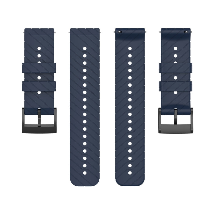 For Suunto 9 Lightning Silicone Strap