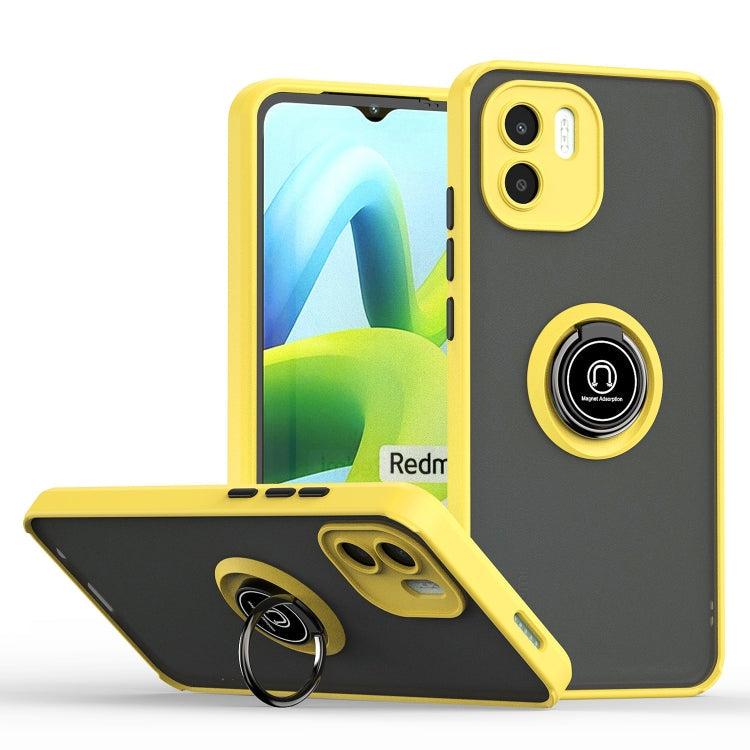 Q Shadow 1 Series TPU + PC Phone Case with Ring Holder, For Xiaomi Redmi A1, For TCL ION z