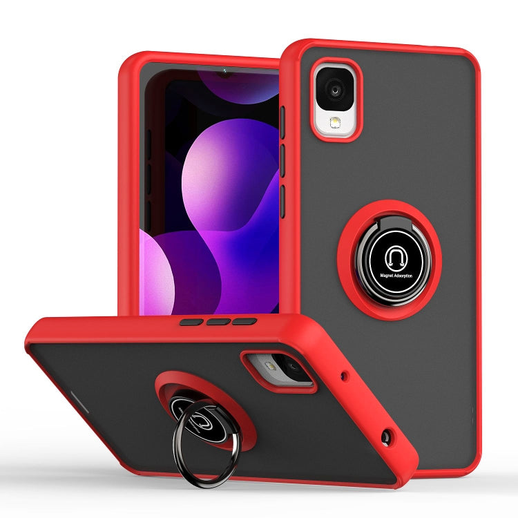 Q Shadow 1 Series TPU + PC Phone Case with Ring Holder, For Xiaomi Redmi A1, For TCL ION z