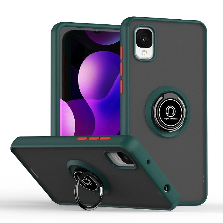 Q Shadow 1 Series TPU + PC Phone Case with Ring Holder, For Xiaomi Redmi A1, For TCL ION z