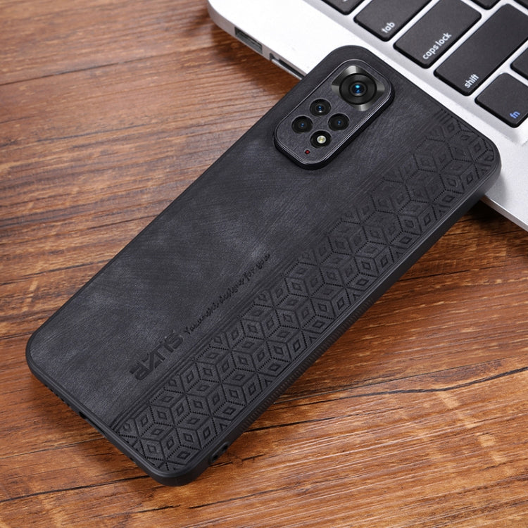 AZNS 3D Embossed Skin Feel Phone Case, For Xiaomi Redmi Note 11S/Note 11 Global