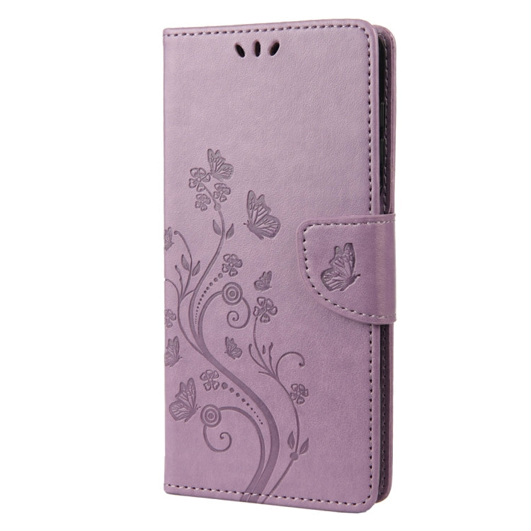 Butterfly Flower Pattern Flip Leather Phone Case, For Google Pixel 7 Pro 5G