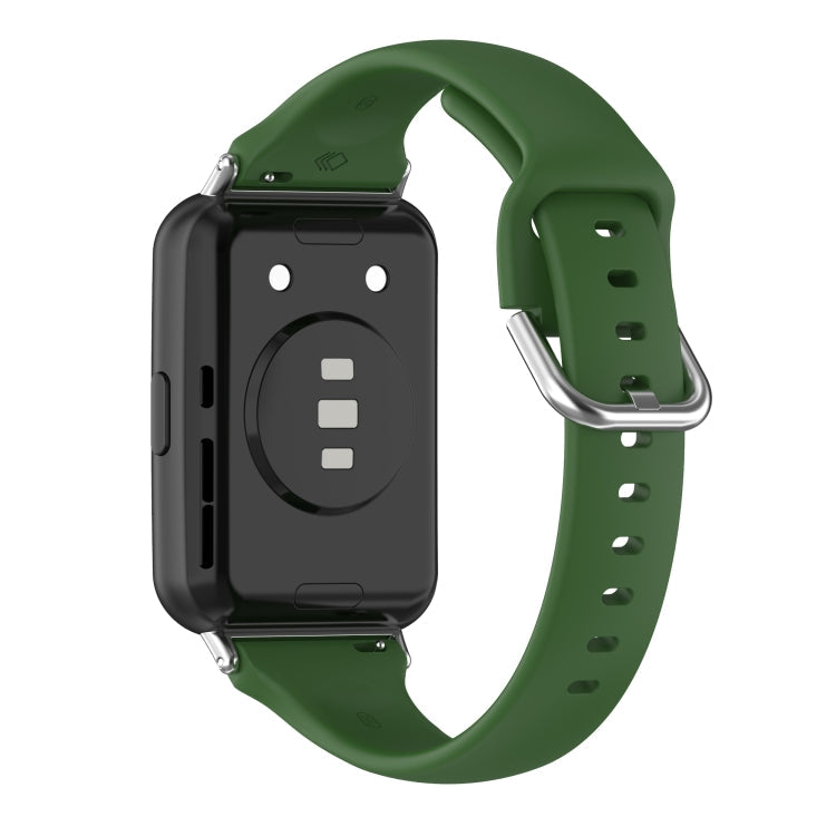For Huawei Watch Fit 2 Small Waist Silicone Watch Band, L