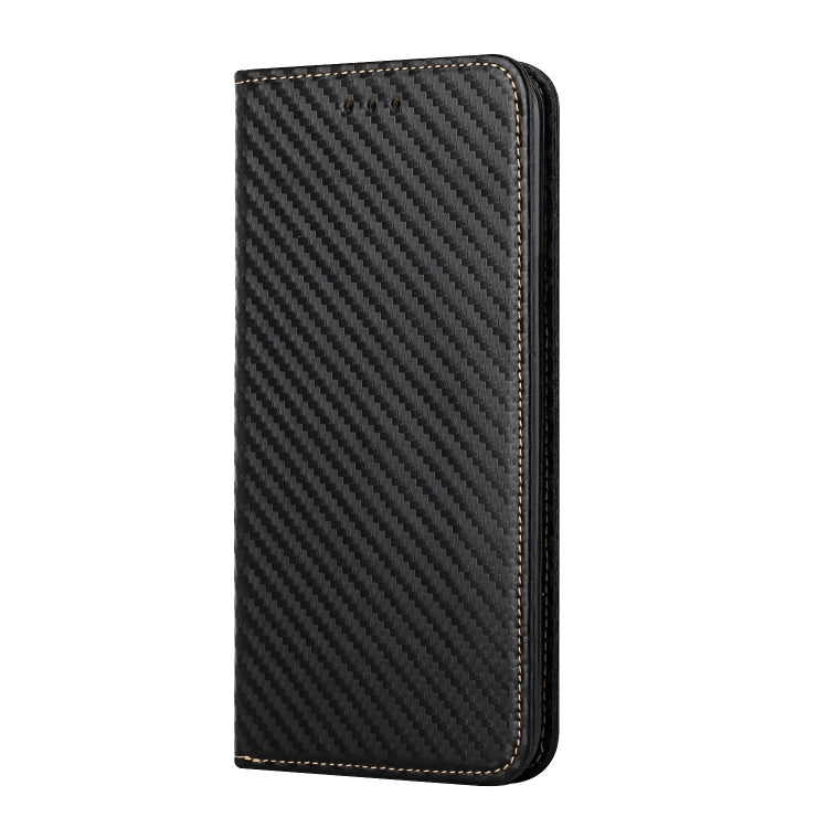 Carbon Fiber Texture Magnetic Flip Leather Phone Case, For OPPO Reno8, For OPPO Reno8 Pro, For Samsung Galaxy S23 5G, For Samsung Galaxy S23+ 5G