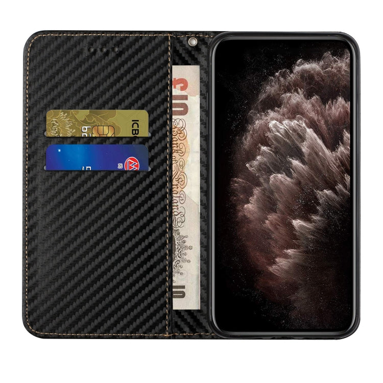 Carbon Fiber Texture Magnetic Flip Leather Phone Case, For OPPO Reno8, For OPPO Reno8 Pro, For Samsung Galaxy S23 5G, For Samsung Galaxy S23+ 5G