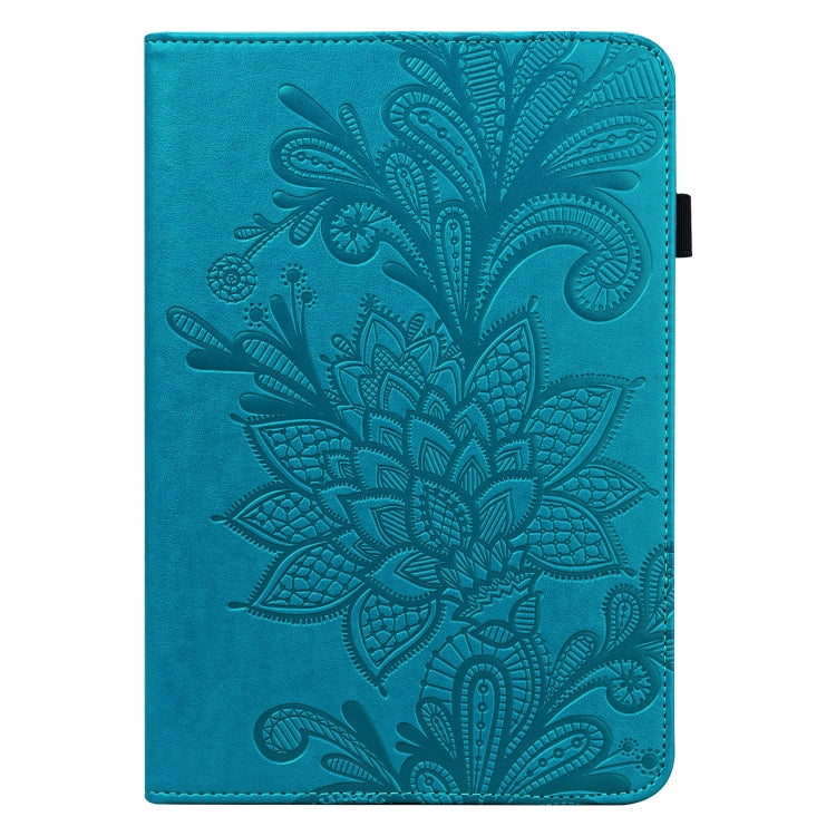Lace Flower Embossing Pattern Leather Tablet Case, For Nokia T20 10.4 2021