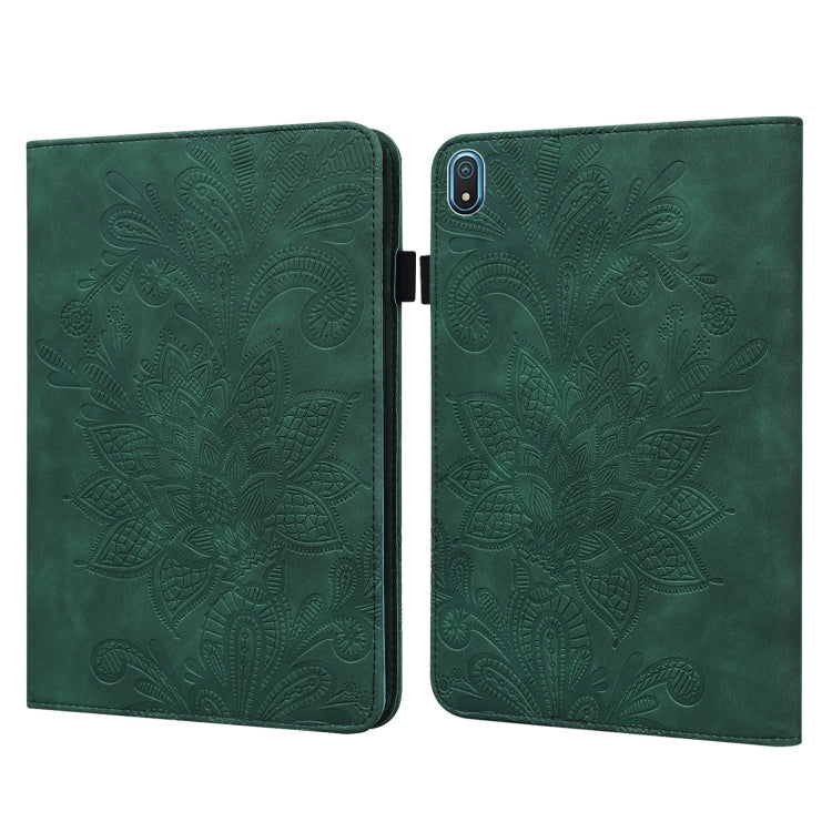 Lace Flower Embossing Pattern Leather Tablet Case, For Nokia T20 10.4 2021