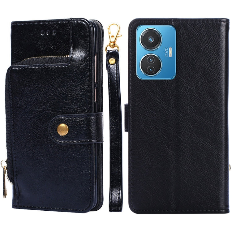 Zipper Bag Leather Phone Case, For vivo Y55 4G, For Samsung Galaxy A04s, For Sharp Aquos sense7 Plus, For Xiaomi Civi 2 5G, For Xiaomi Poco M5 4G