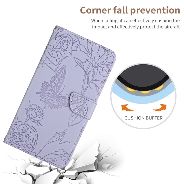 HT03 Skin Feel Butterfly Embossed Flip Leather Phone Case, For Realme 10 5G, For Realme C33, For Xiaomi Redmi A1+, For Samsung Galaxy S23 Ultra 5G