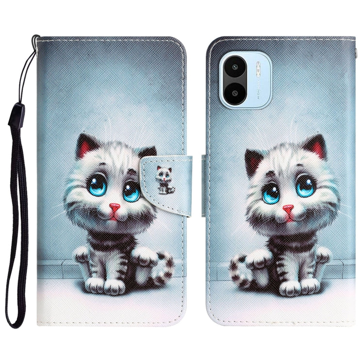 Colored Drawing Leather Phone Case, For Xiaomi Redmi A1