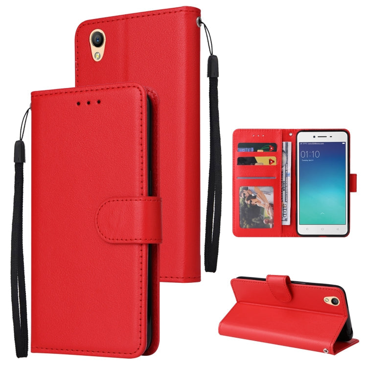 Multifunctional Horizontal Flip Leather Case with Three Card Slot, For OPPO A37, For vivo Y31, For vivo Y91C / Y1s