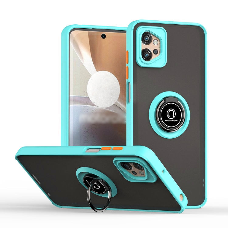 Q Shadow 1 Series TPU + PC Phone Case with Ring, For Motorola Moto G32, For Motorola Moto G42, For OPPO A17 4G, For vivo V25