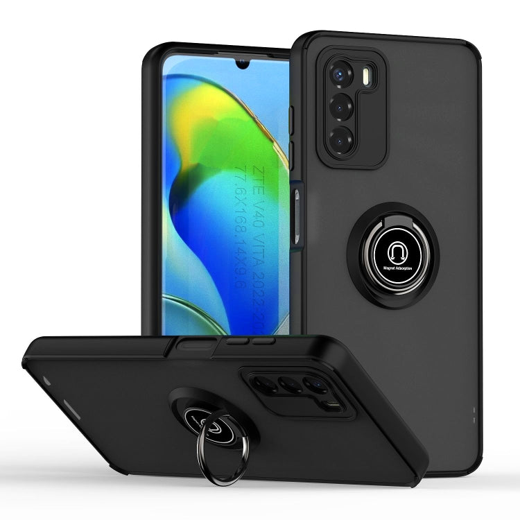 Q Shadow 1 Series TPU + PC Phone Case with Ring, For Motorola Moto G32, For Motorola Moto G42, For OPPO A17 4G, For vivo V25