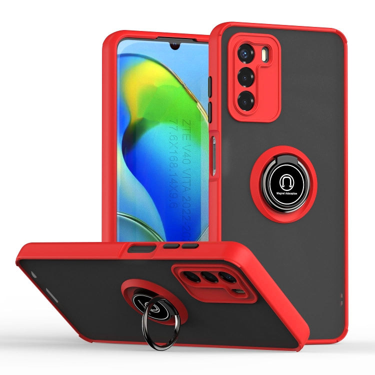 Q Shadow 1 Series TPU + PC Phone Case with Ring, For Motorola Moto G32, For Motorola Moto G42, For OPPO A17 4G, For vivo V25