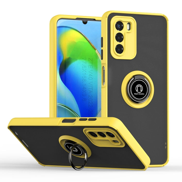 Q Shadow 1 Series TPU + PC Phone Case with Ring, For Motorola Moto G32, For Motorola Moto G42, For OPPO A17 4G, For vivo V25